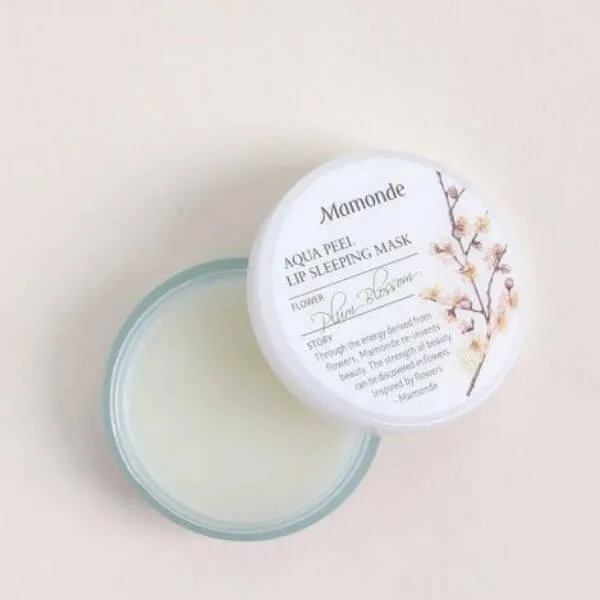 Mặt nạ ngủ cho môi Mamonde Aqua Peel Lip Sleeping Mask (Ảnh: Blogphunu.edu.vn)