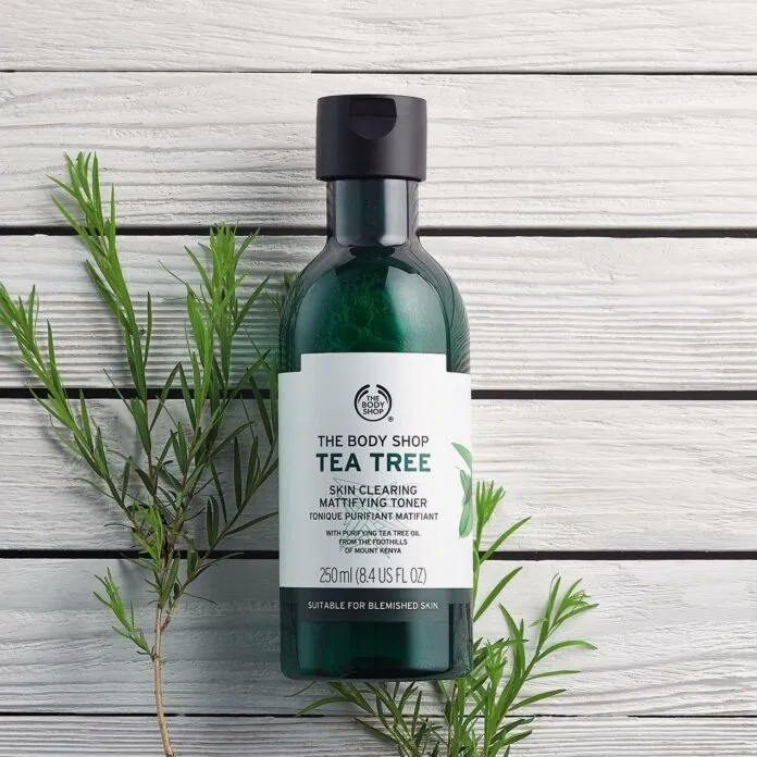 nước hoa hồng The Body Shop Tea Tree Skin Clearing Mattifying Toner