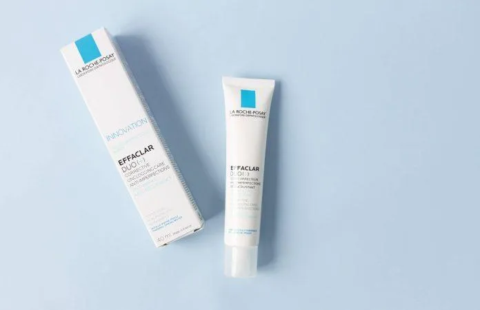 Thiết kế bên ngoài kem trị mụn La Roche-Posay Effaclar Dou [+] (Nguồn: Internet)