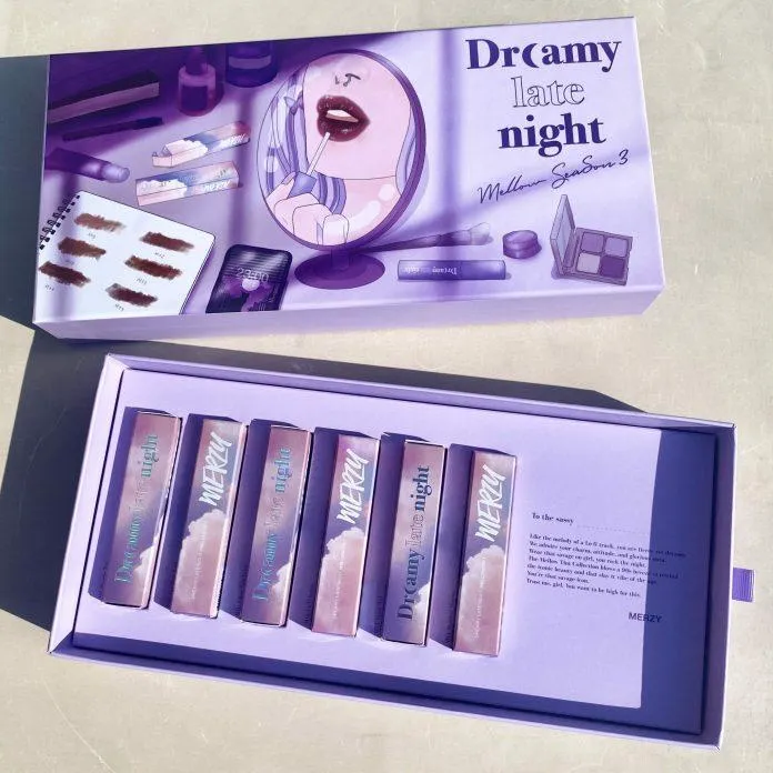 Dòng son Dreamy Late Night Mellow Tint có thiết kế ấn tượng [Nguồn: Internet].