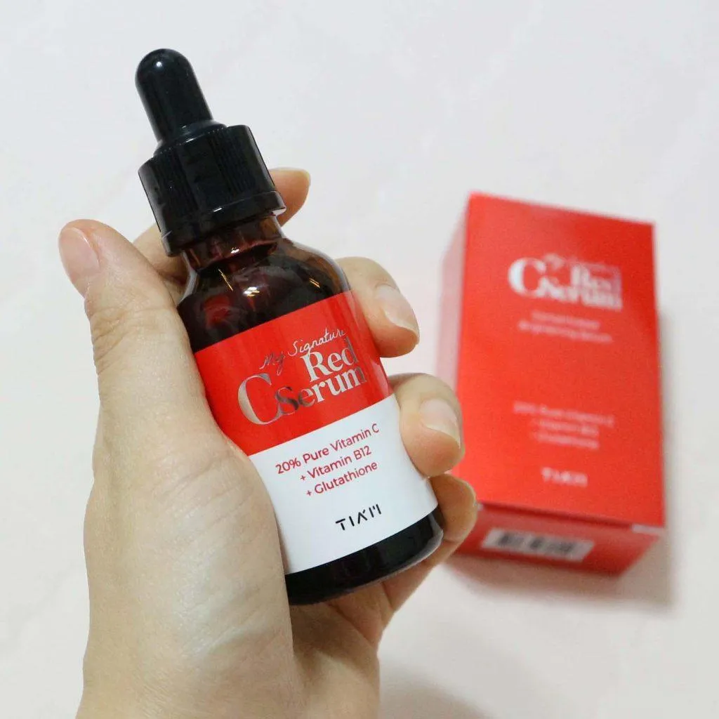 Tinh chất sáng da, trị thâm TIAM My Signature Red C Serum (Ảnh: Internet)