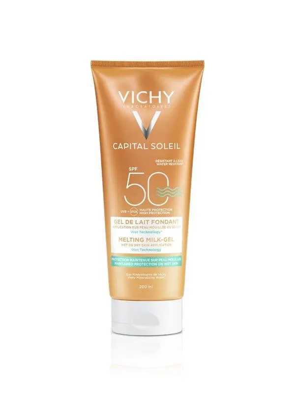 Kem chống nắng Vichy Capital Soleil Body Melting Milk Gel (Ảnh: internet)