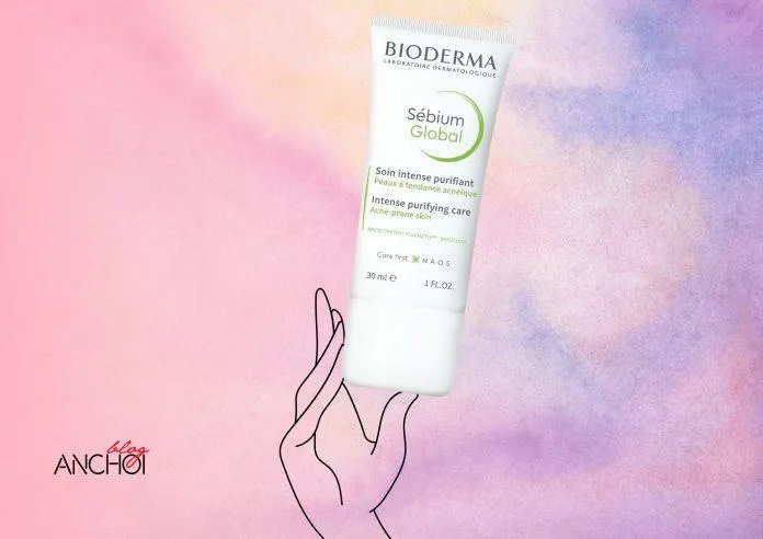 Kem dưỡng Bioderma Global hỗ trợ trị mụn kiềm dầu cho da ( Nguồn: Blogphunu.edu.vn)