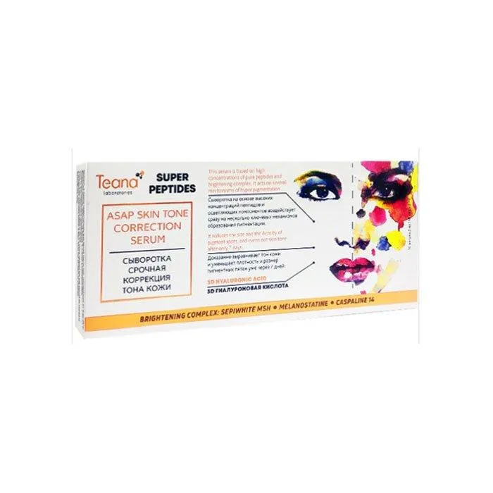 Serum dưỡng trắng Teana Super Peptides ASAP (Ảnh: Internet)