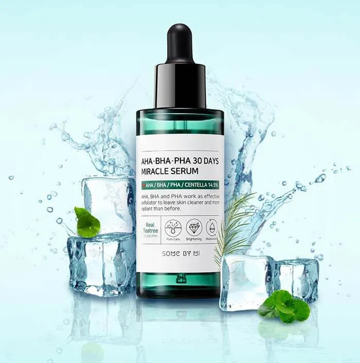 Serum trị mụn Some By Mi AHA-BHA-PHA Miracle Serum trị mụn sưng viêm ( Nguồn: internet)