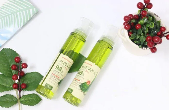 Xịt khoáng chiết xuất lô hội Aloe Vera Soothing Mist 98% (ảnh: internet)