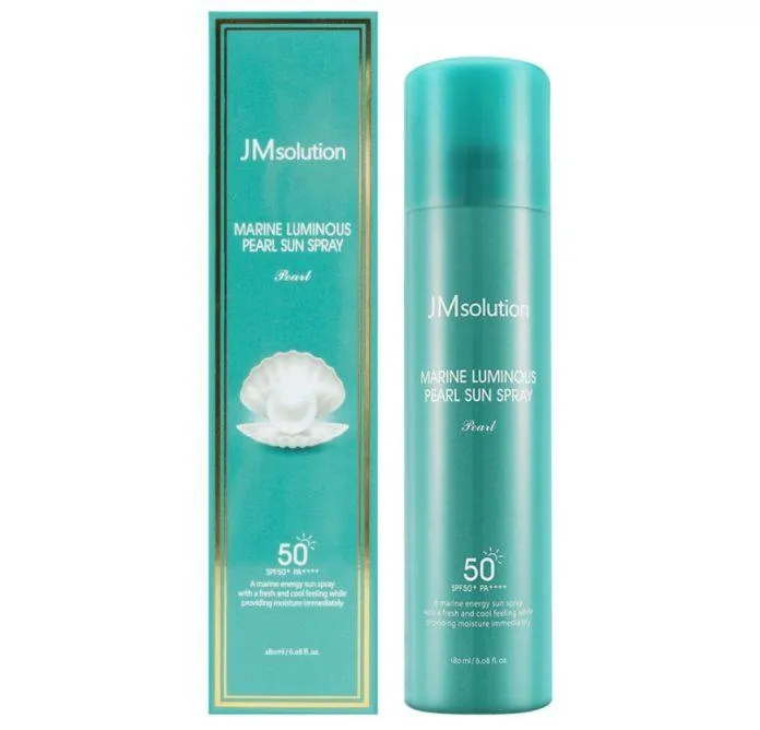 Xịt chống nắng body cho da nhạy cảm JM Solution Marine Luminous Pearl Sun Spray (Ảnh: Internet).