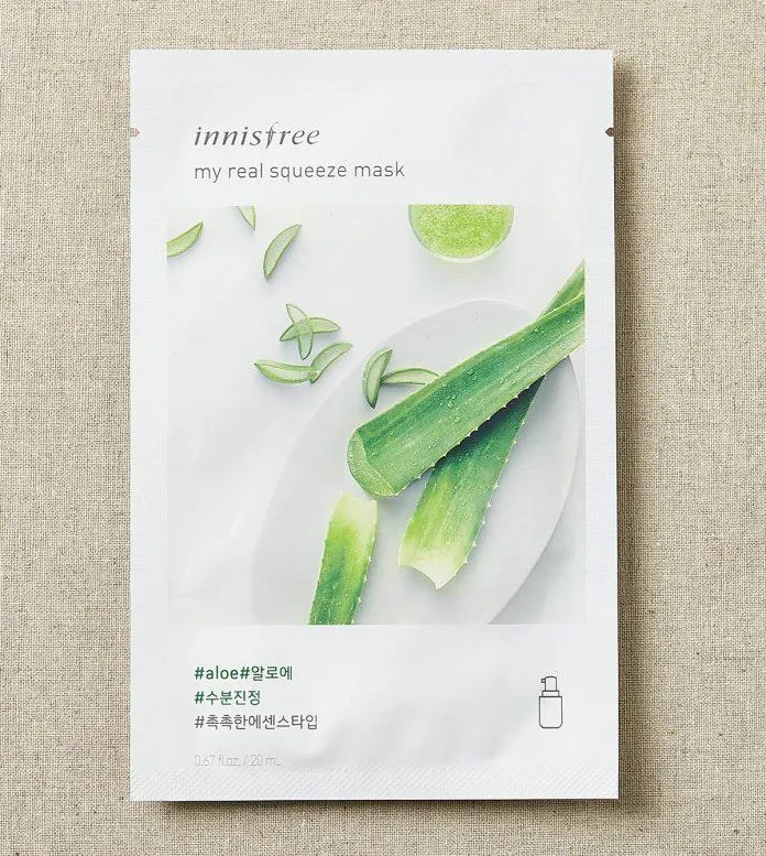 Innisfree My Real Squeeze là dòng mask được nhiều sự yêu thích (Nguồn: Internet)