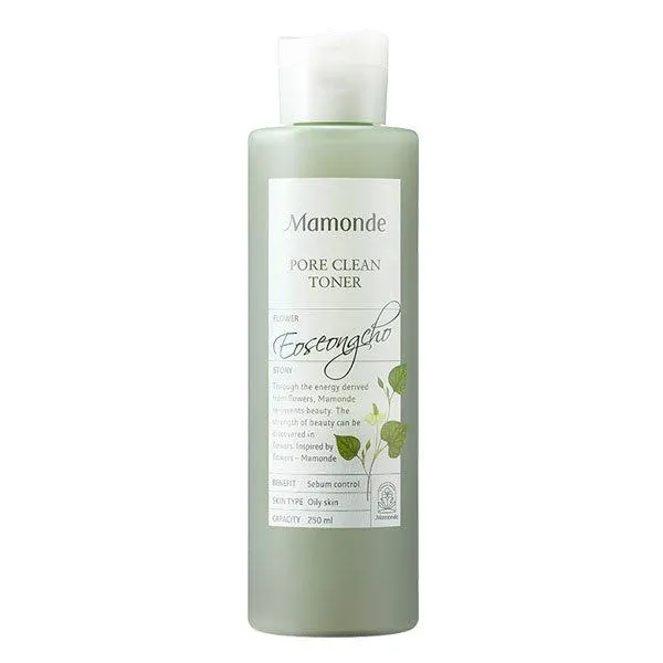 Nước cân bằng làm sạch sâu Mamonde Pore Clean Toner. 9anhr: internet)