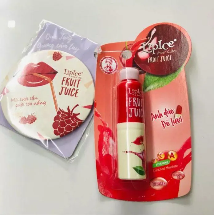 Lipice Sheer Color Fruit Juice với chiết xuất trái cây lành tính (Nguồn: Internet)