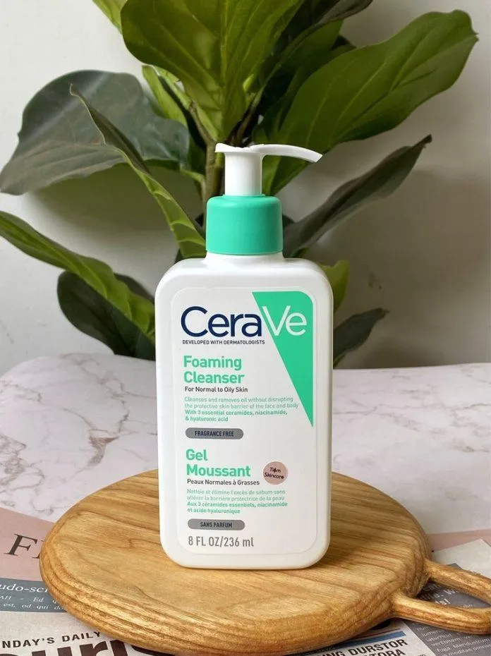 Sữa rửa mặt Cerave Foaming Facial Cleanser Gel Moussant (Nguồn: Internet)