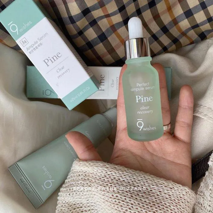 9wishes Amazing Pine Ampule Serum (Nguồn: Internet).